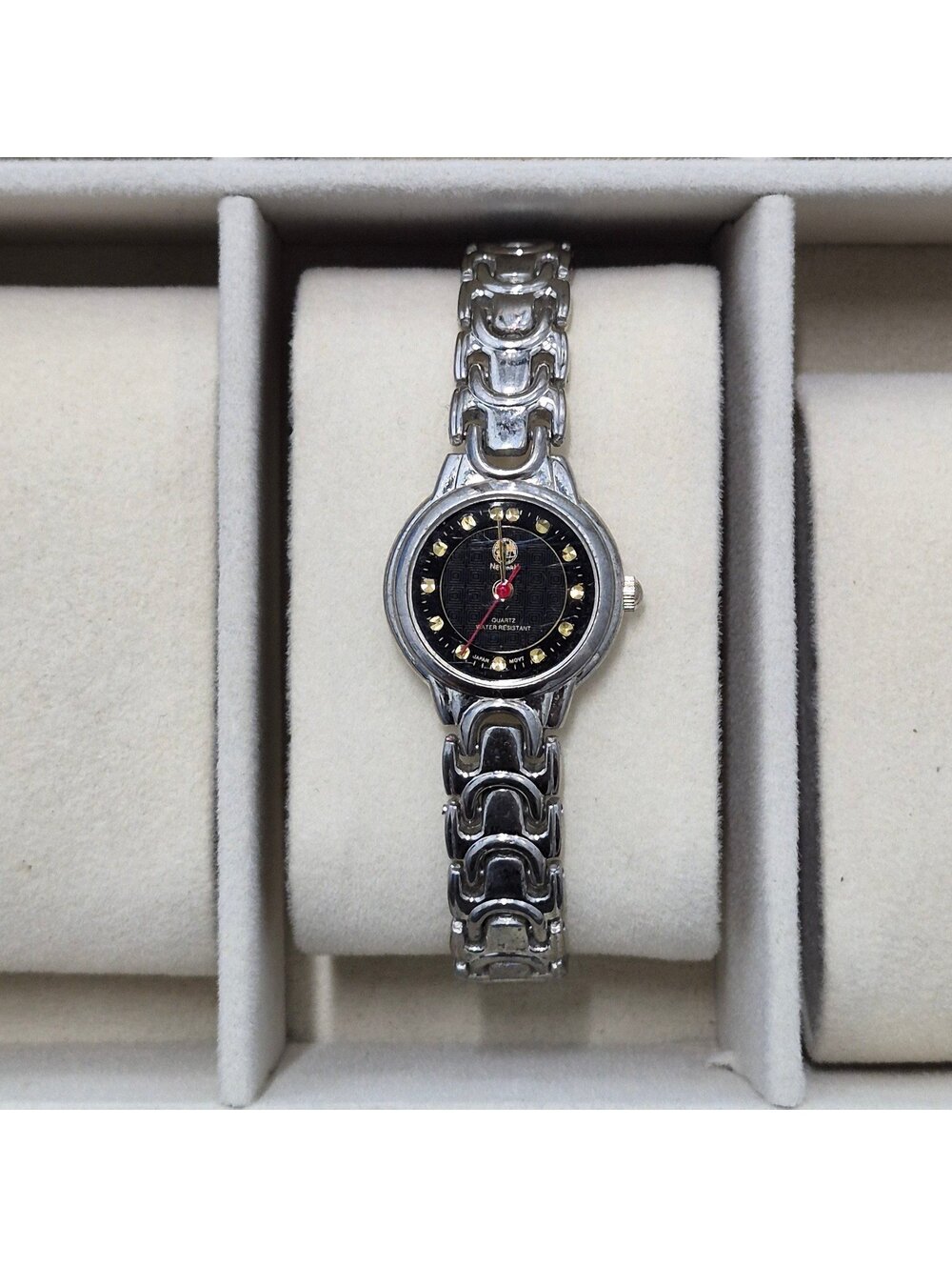Vintage Network Brand Silver Tone Watch